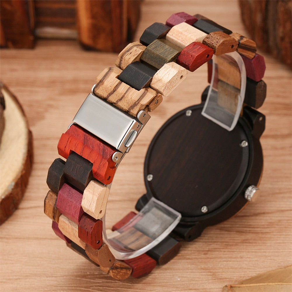 Ladies Full Wood Color Watch - Eminent Watches