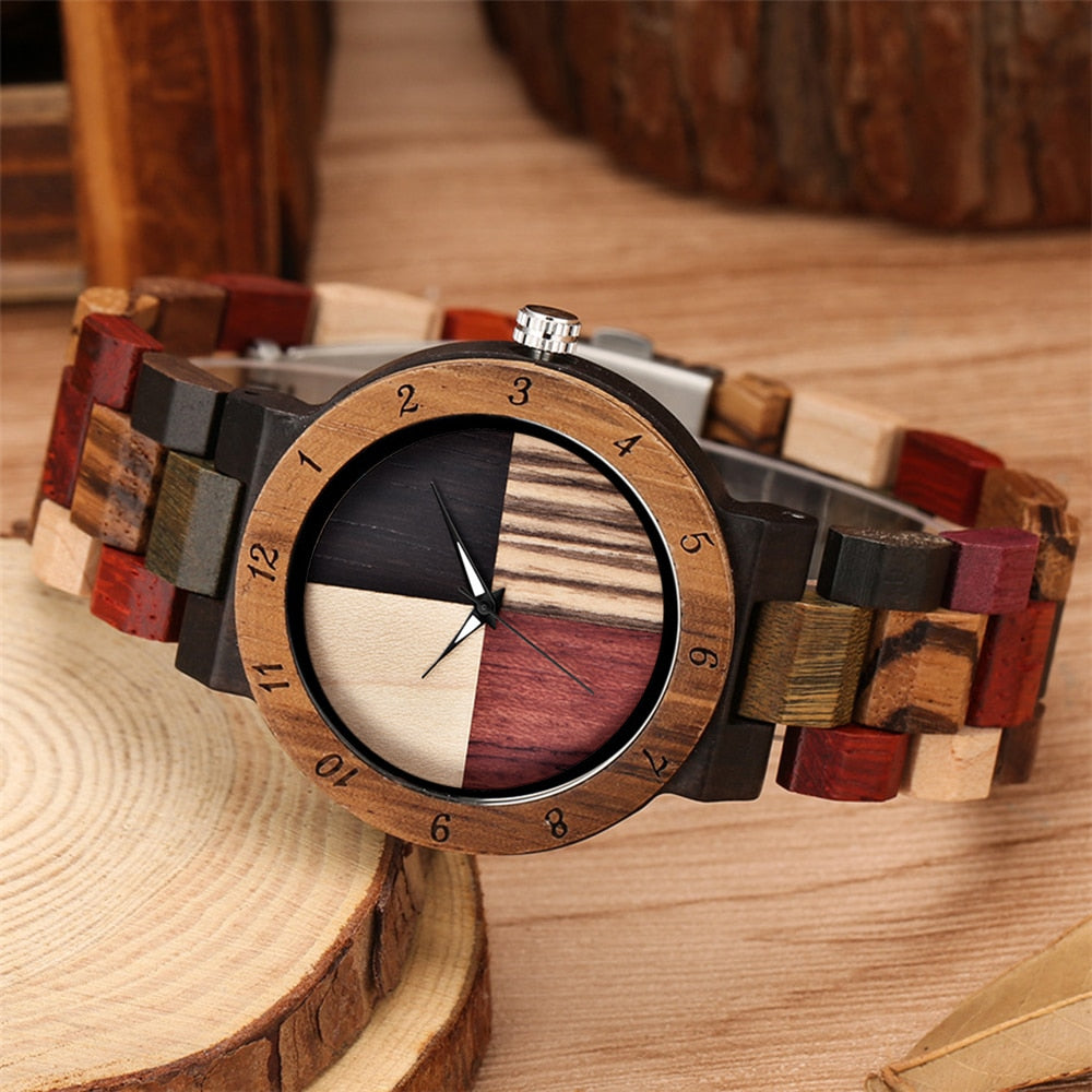 Ladies Full Wood Color Watch - Eminent Watches