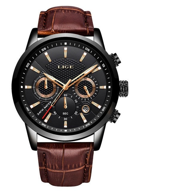 best-luxury-leather-strap-watches Waterproof - Eminent Watches