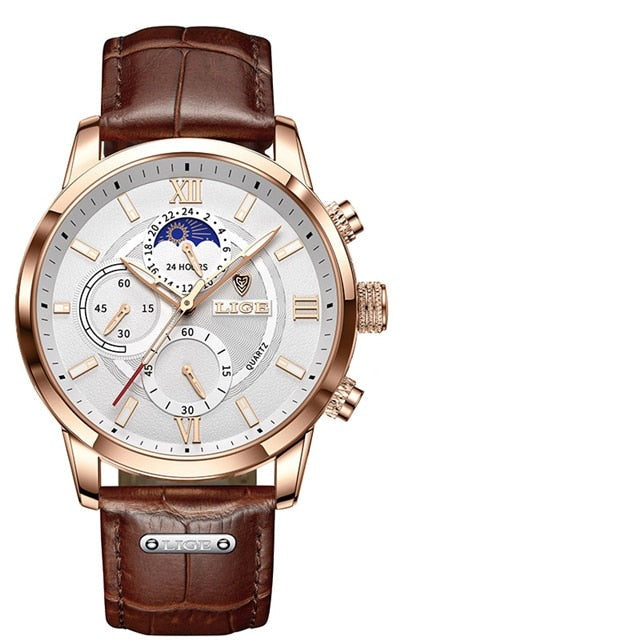 best-luxury-leather-strap-watches Waterproof - Eminent Watches