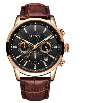 best-luxury-leather-strap-watches Waterproof - Eminent Watches