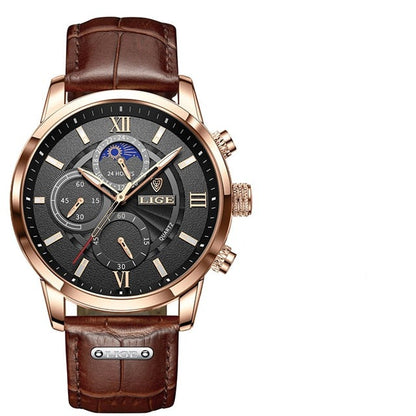 best-luxury-leather-strap-watches Waterproof - Eminent Watches