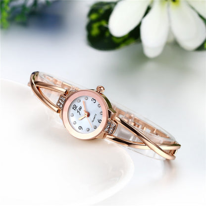 Rhinestone Quartz Women Bracelet  Watch - Eminent Watches