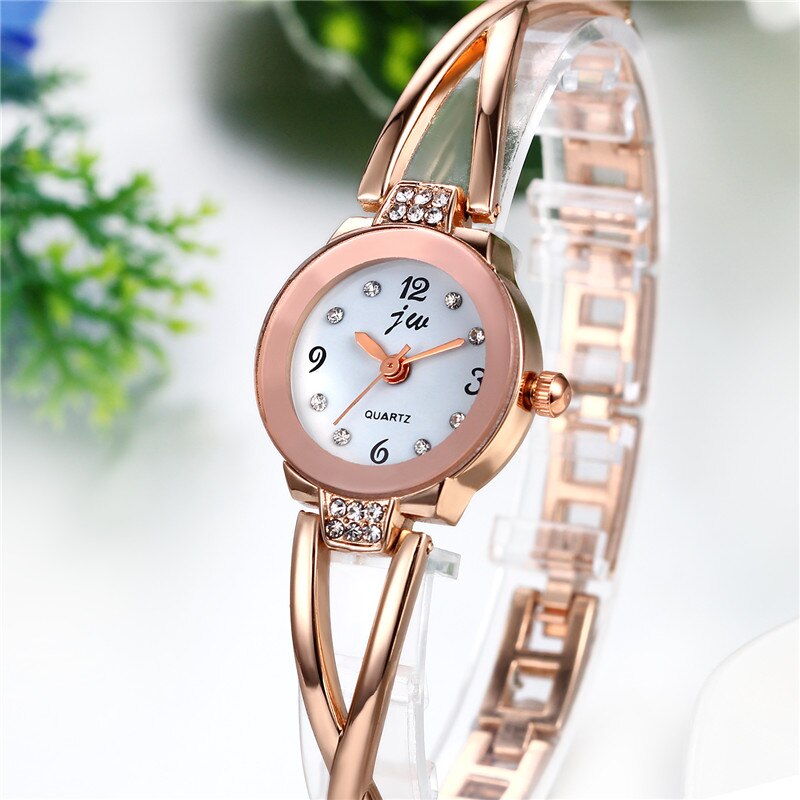 Rhinestone Quartz Women Bracelet  Watch - Eminent Watches