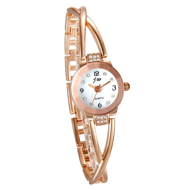 Rhinestone Quartz Women Bracelet  Watch - Eminent Watches