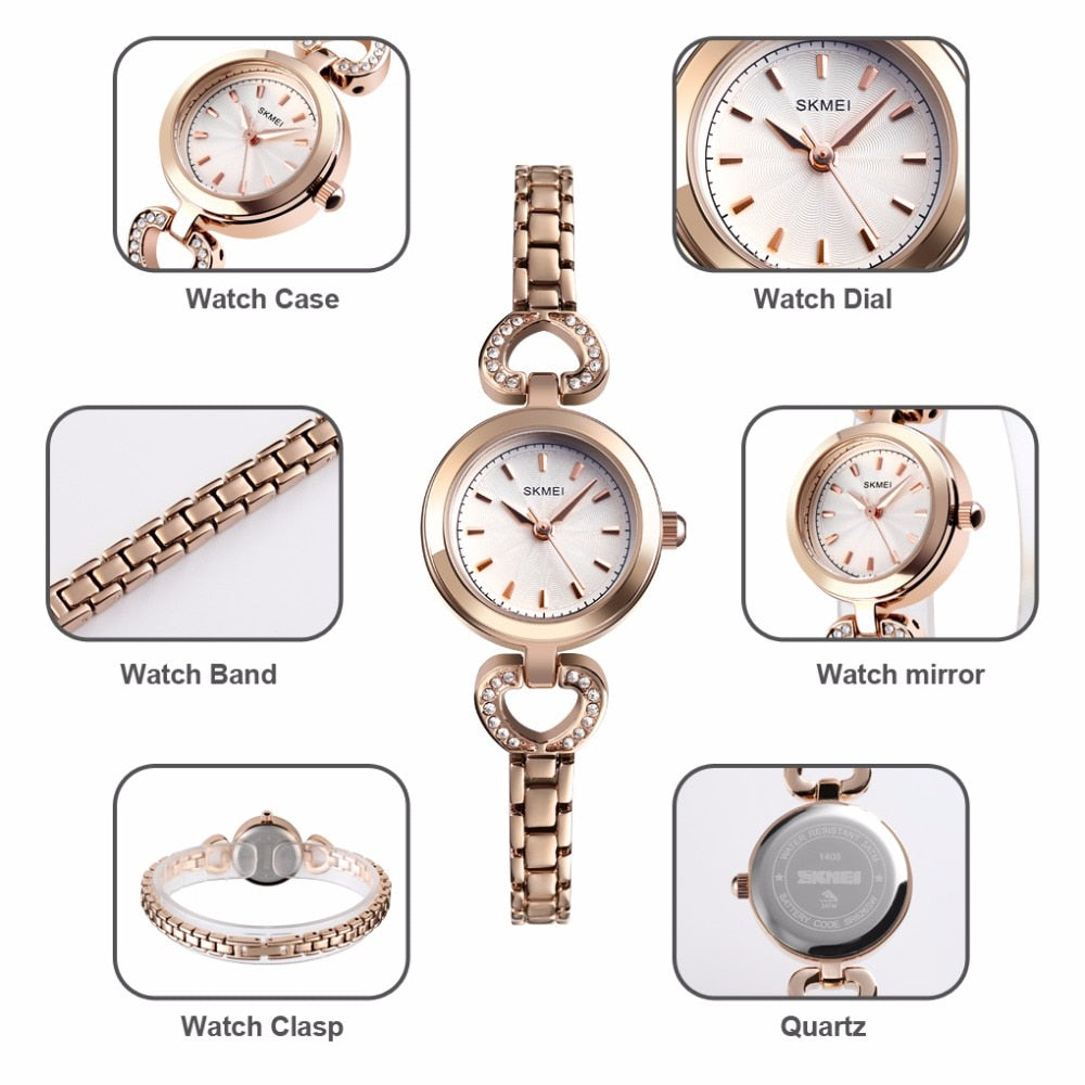 Women Luxury bracelet stainless steel watch - Eminent Watches