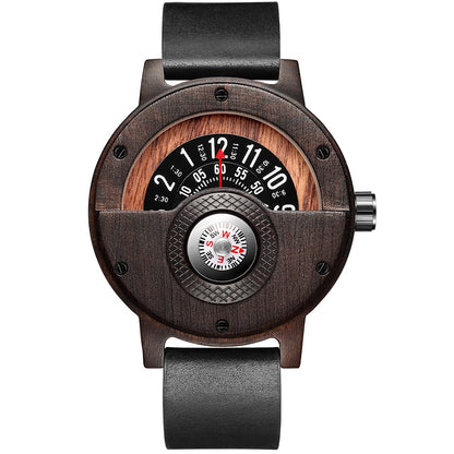 Multifunctional Wooden Wristwatch for Men - Eminent Watches