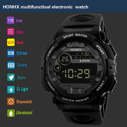 honhx-luxury-sport-watches Men's Digital Led Watch - Eminent Watches