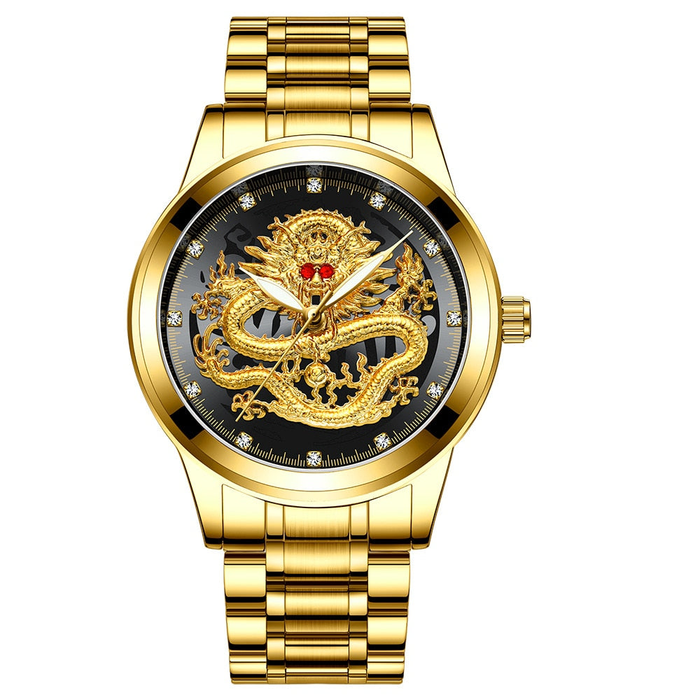 luminous-golden-dragon-watch - Eminent Watches