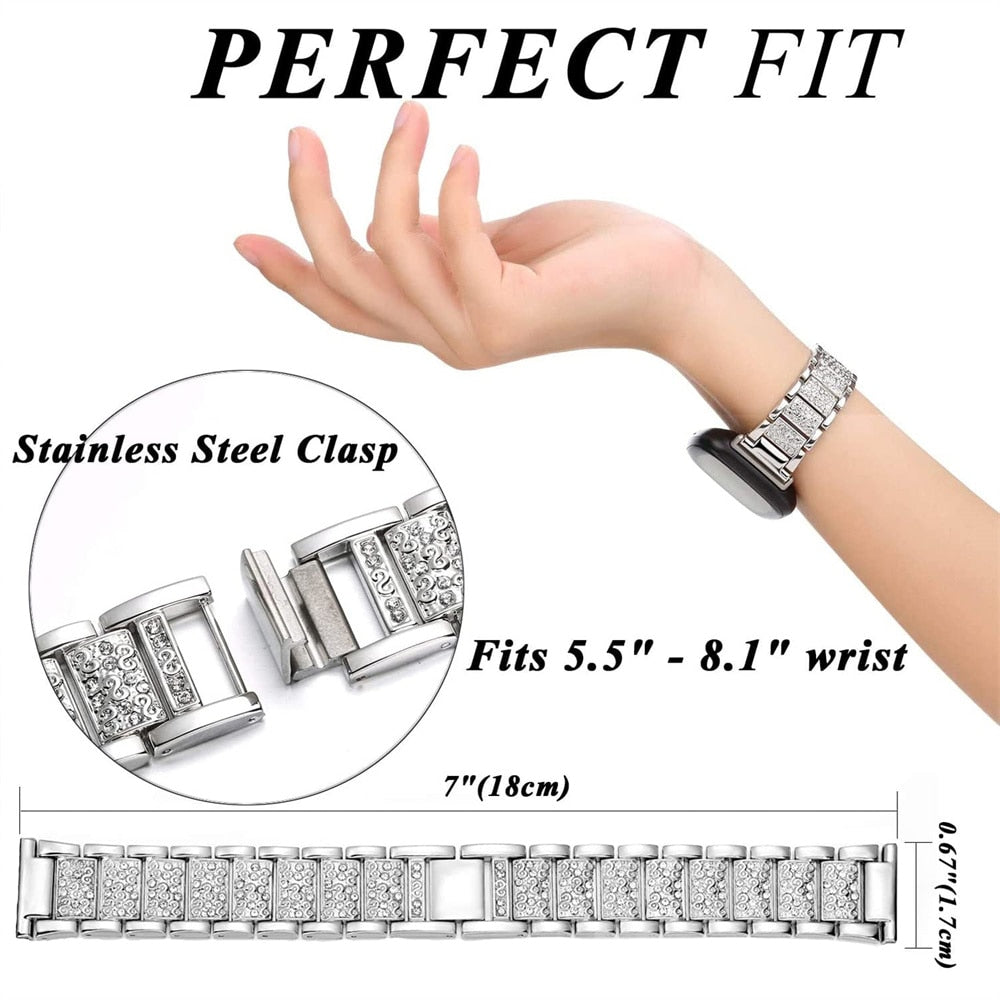 Diamond strap link Bracelet diamond-strap-link-bracelet - Eminent Watches