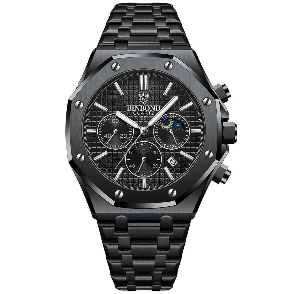 luxury-metal-chronograph-watch - Eminent Watches