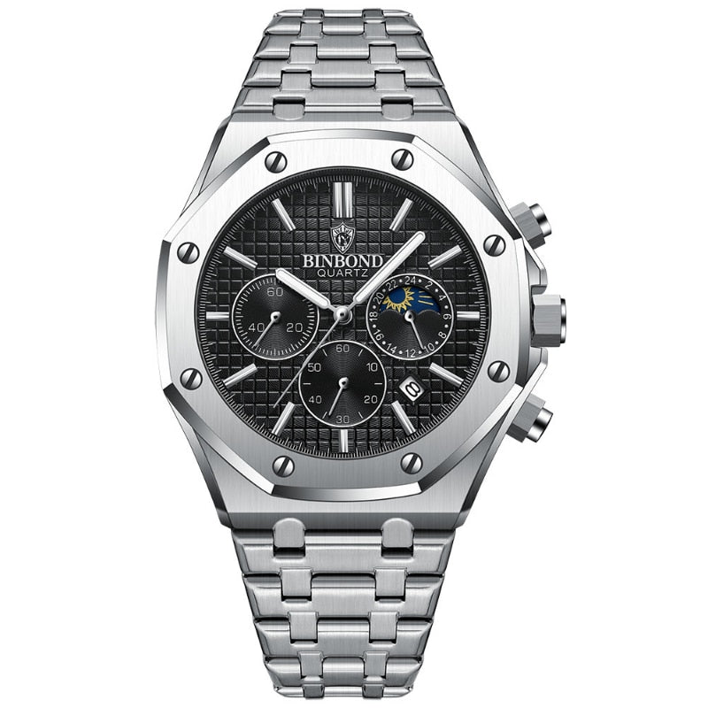 luxury-metal-chronograph-watch - Eminent Watches