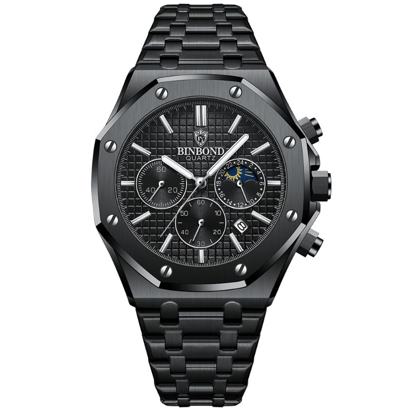 luxury-metal-chronograph-watch - Eminent Watches