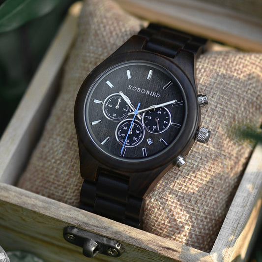 ebony-wood-watches - Eminent Watches