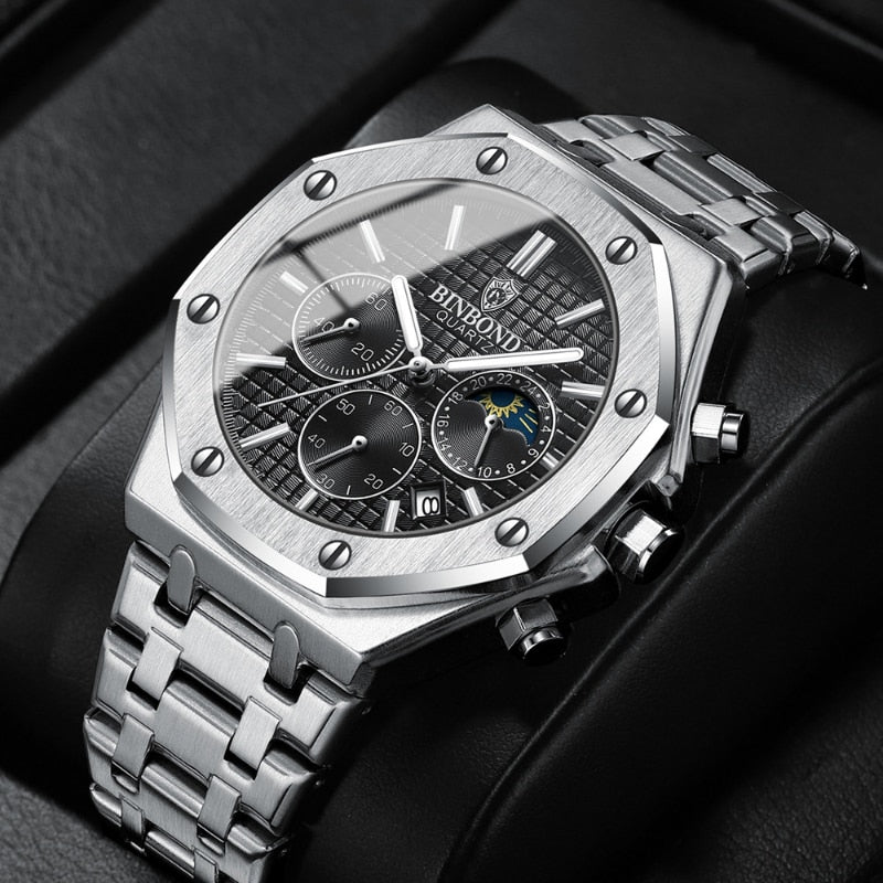 luxury-metal-chronograph-watch - Eminent Watches