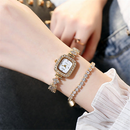 Rose Gold Crystal Bracelet Women Watches rose gold bracelet - Eminent Watches